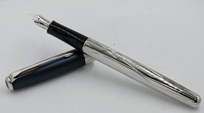 Stylo plume PARKER SONNET Bleu mat 1990'S – Image 6