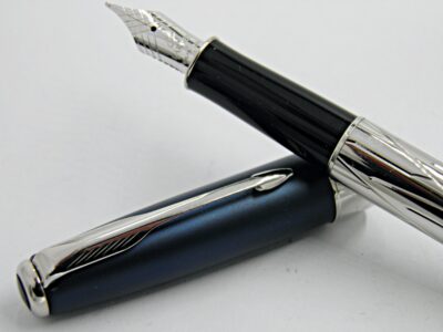 Stylo plume PARKER SONNET Bleu mat 1990'S – Image 5