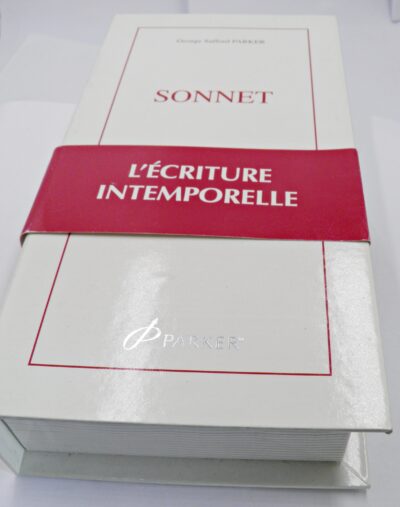 Stylo plume PARKER SONNET Bleu mat 1990'S – Image 7