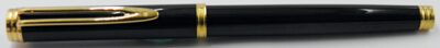 Stylo plume  WATERMAN Gentleman Laque noire 1980's Plume large