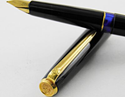 Stylo plume PELIKAN Celluloïd noir 1970's  GERMANY – Image 2