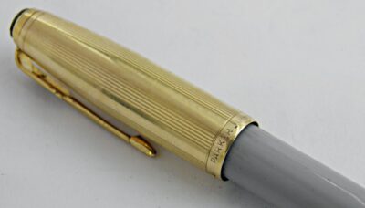 Massif porte mines PARKER celluloid gris 1940's – Image 3