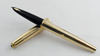 Stylo plume PARKER 61 plaqué or  1970's État Neuf – Image 4