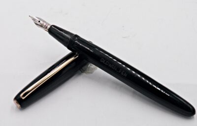 Stylo plume OLDWIN PEN 1950's celluloid noir – Image 2