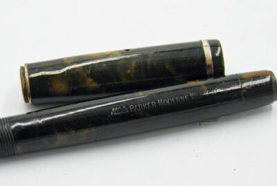 Stylo plume PARKER "MODERNE" Noir et or 1930's – Image 3