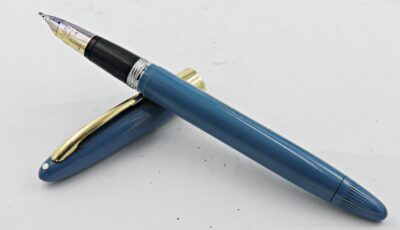 Stylo plume SHEAFFER'S CREST celluloid bleu turquoise 1950's – Image 5