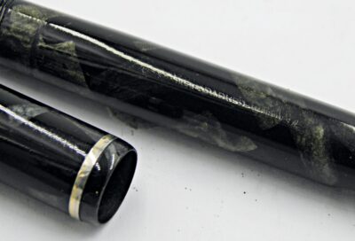 Stylo plume PARKER PREMIERE Noir Bleu Gris 1930's – Image 3
