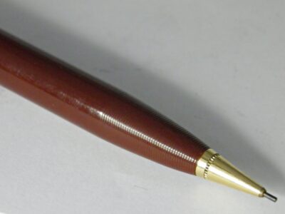 porte mines Parker 51 celluloïd chocolat et capuchon lignes – Image 2
